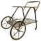 Italienischer Vintage Barwagen von Cesare Lacca, 1950er 1