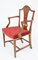 Chippendale Esszimmerstühle aus Mahagoni, 1880er, 8 . Set 5