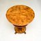 Art Deco Swedish Satin Birch Occasional Table, 1930s 3