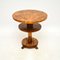 Art Deco Swedish Satin Birch Occasional Table, 1930s 2