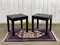 Painted Wooden Side Tables, 1970s, Set of 2 1