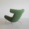 Set of Ox Chair and Ottoman by Hans J. Wegner for Ap Stolen, Denmark, 1970s 3