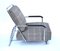 Set of Large Bauhaus Reclining Easy Chair and Ottoman, 1940s 2