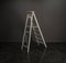 Scala pieghevole vintage in grigio, Immagine 5