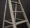 Scala pieghevole vintage in grigio, Immagine 13