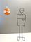 Suspension Space Age en Verre Opalin Orange et Blanc, Italie, 1970s 4