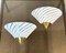 Glass Wall Lamps from AV Mazzega, 1970s, Set of 2 1
