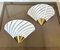 Glass Wall Lamps from AV Mazzega, 1970s, Set of 2 2