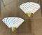 Glass Wall Lamps from AV Mazzega, 1970s, Set of 2 4