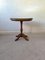 Oval Pedestal Table with Beveled Mercury Mirror, 1950s, Image 3