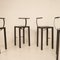 Tabourets Sarapis par Philippe Strack pour Driade, 1980s, Set de 4 16