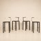 Tabourets Sarapis par Philippe Strack pour Driade, 1980s, Set de 4 14