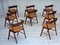 Danish Model 32 Dinning Chairs by Kai Kristensen for Korup Stolefabrik, 1960s, Set of 8 2