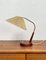 Vintage Danish Teak & Sisal Table Lamp from Temde Leuchten, 1960s 1