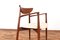 Butaca Mid-Century de teca de Harry Østergaard para Randers Møbelfabrik, años 60, Imagen 9