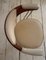 Chaise Pivotante en Acier et Cuir, 1980s 4