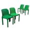 Green Chairs Selene from Artemide, Set of 4 1