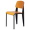 Jean Prouvé zugeschriebener Mid-Century Modern Standard Stuhl, 1950er 1