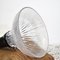 Vintage Reclaimed Glass Pendant Lamp from Holophane, 1950s 6