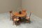 Sculptural Center or Dining Table in Oak, 1960s 9