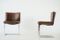 Vintage Leather Cantilever Chairs by Robert Huassmann for de Sede, 1960s, Set of 4 1