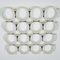 Space Age White Plastic Wall or Ceiling Panels System, Switzerland, 1970s 6