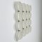 Space Age White Plastic Wall or Ceiling Panels System, Switzerland, 1970s 9