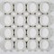 Space Age White Plastic Wall or Ceiling Panels System, Switzerland, 1970s 5