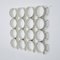 Space Age White Plastic Wall or Ceiling Panels System, Switzerland, 1970s 3