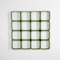 Space Age Green Plastic Wall or Ceiling Panels System, Switzerland, 1970s 4