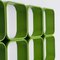 Space Age Green Plastic Wall or Ceiling Panels System, Switzerland, 1970s 9