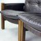 2-Sitzer Sofa aus Nussholz & Leder von Boris Hála für Ton, 1986 10