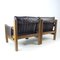 Walnut and Leather 2-Seater Sofa by Boris Hála for Ton, 1986, Image 6