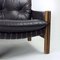 Walnut and Leather 2-Seater Sofa by Boris Hála for Ton, 1986, Image 12