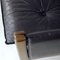 Walnut and Leather 2-Seater Sofa by Boris Hála for Ton, 1986 7