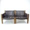Walnut and Leather 2-Seater Sofa by Boris Hála for Ton, 1986, Image 14