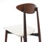 Teak and Velvet Chairs by Amma, 1960s, Set of 8, Image 12