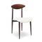 Teak and Velvet Chairs by Amma, 1960s, Set of 8, Image 7
