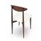 Teak and Velvet Chairs by Amma, 1960s, Set of 8, Image 10