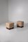 Vintage Italian Stools in Cotton by Guglielmo Ulrich, 1940, Set of 2 1