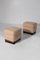 Vintage Italian Stools in Cotton by Guglielmo Ulrich, 1940, Set of 2 4
