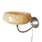 French Marbled Glass Wall Lamp, 1930s 7