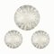 Geometric Glass Flush Mount & 2 Wall Lights from Limburg, Germany, 1970s, Set of 3 1