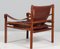 Arne Norell zugeschriebener Safari Chair Modell Scirocco, 1970er 6