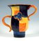 Art Ceramics Expressive Style Vase from Wiener Werkstaette, 1920s 4