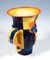 Art Ceramics Expressive Style Vase from Wiener Werkstaette, 1920s 5