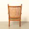 Stuhl mit Rückenlehne aus Rattan von De Ster Gelderland, 1950er 5