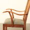 Stuhl mit Rückenlehne aus Rattan von De Ster Gelderland, 1950er 9