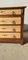 Chest of Drawers in Wood and White Marble, 1950s 8