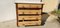 Chest of Drawers in Wood and White Marble, 1950s 2
